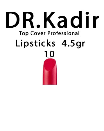 Dr. Kadir Top Cover Professional Lipsticks color10 4.5gr