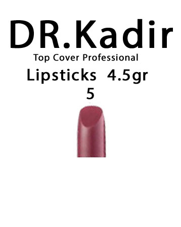 Dr. Kadir Top Cover Professional Lipsticks color5 4.5gr