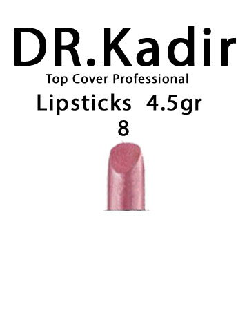 Dr. Kadir Top Cover Professional Lipsticks color8 4.5gr