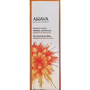 Ahava Dead Sea Water Mineral Shower gel mandarin & cedarwood 200ml 