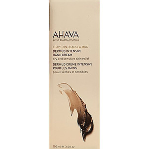 Ahava Leave-on dead sea mud Dermud intensive Hand cream dry and sensitve foot cream 100ml