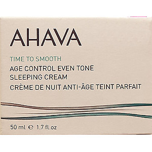 Ahava Time to smooth Age control Even tone sleeping cream 50ml 