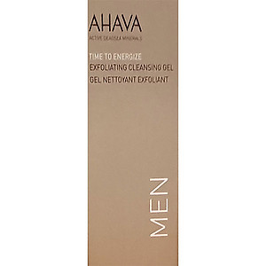 Ahava TIme To Energize Expoliating cleansing Gel man