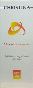 Christina - SunScreen SPF25 Moisturizing Cream Physical