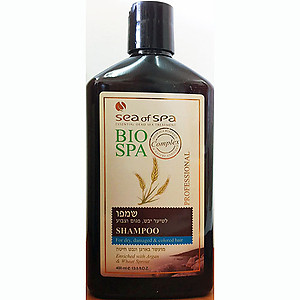 Bio Spa Professional Shampoo for Damage, Dry & Colored Hair Enriched with Argan & Wheat Sprout by Sea of Spa