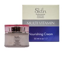 Skin Dead Sea Multi - Vitamin Nourishing Cream 50ml