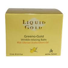 Anna Lotan Liquid gold Greeno - Gold Wrinkle Relaxing Balm 15ml