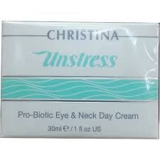 Christina UNSTRESS - Pro-Biotic Eye and Neck Day Cream spf12 30ml