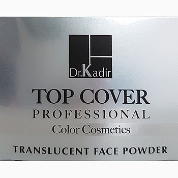 Dr. Kadir Top Cover Professional Translucent natural matte face powder NO 0 35gr