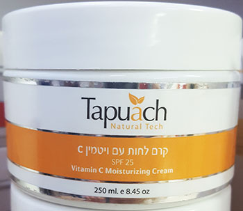 Tapuach Vitamin C Moisturizing cream SPF 25 250 ml