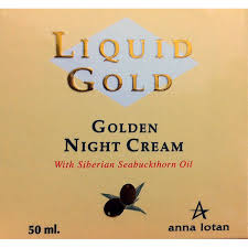 Anna Lotan Liquid Gold Golden Night Cream 50ml