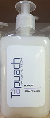 Tapuach Dermal AHA Facial cleanser soap 400ml