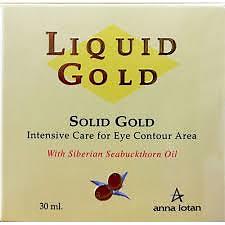 Anna Lotan Liquid Gold Solid Gold - Intensive care for eye contour area 30ml