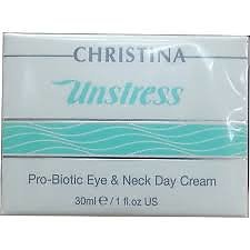 Christina UNSTRESS - Pro-Biotic Eye and Neck Day Cream spf12 30ml