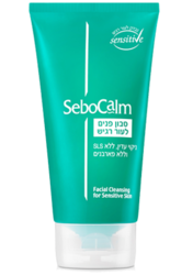 Sebocalm Facial Cleanser, Dermatologically tested for sensitive skin 150ml