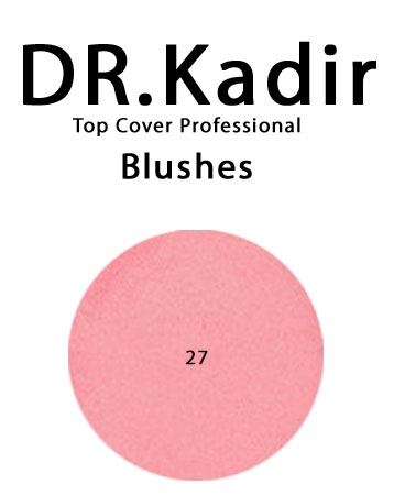 Dr. Kadir Top Cover Professiona Blushe 27 Peach red 4gr