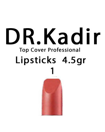 Dr. Kadir Top Cover Professional Lipsticks color1 4.5gr