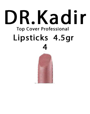 Dr. Kadir Top Cover Professional Lipsticks color4 4.5gr