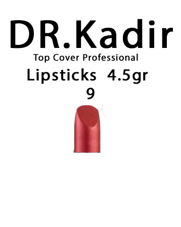 Dr. Kadir Top Cover Professional Lipsticks color9 4.5gr