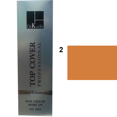 Dr. Kadir Top Cover Professional Liquid silk makeup color2 30ml