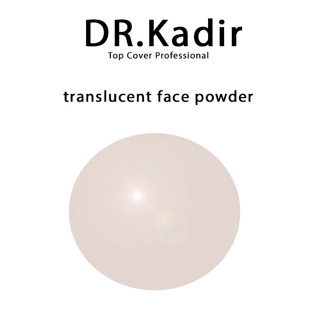 Dr. Kadir Top Cover Professional Shimmering Translucent face powder NO 1 35gr