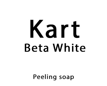 Kart Beta WhitePeeling soap 250ml