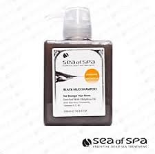 Sea of Spa Black Mud Shampoo Enriched with Obliphica oill with Aloe Vera, Chamomile 500ml