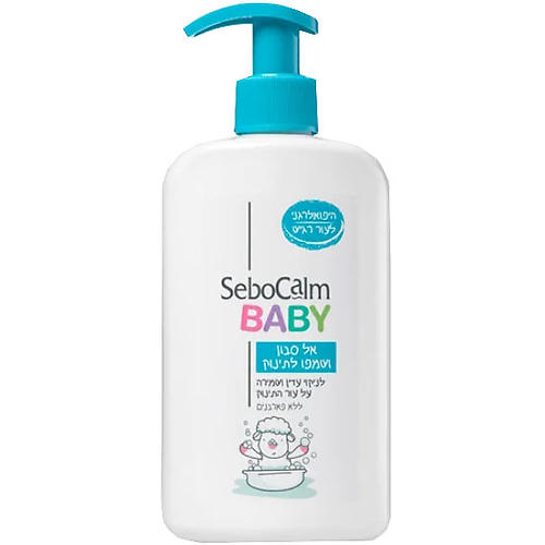 Sebocalm Baby Soapless Soap Shampoo 400ml