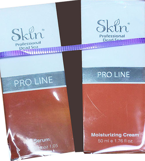 Skin Pro line bundle Hylauronic acid serum and moisturizer