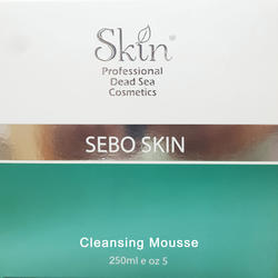 Skin Dead Sea Cosmetics Sebo skin Cleansing mousse 250ml