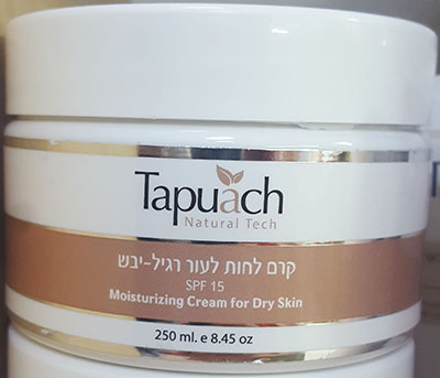 Tapuach Moisturizing cream for dry skin SPF 15 250 ml