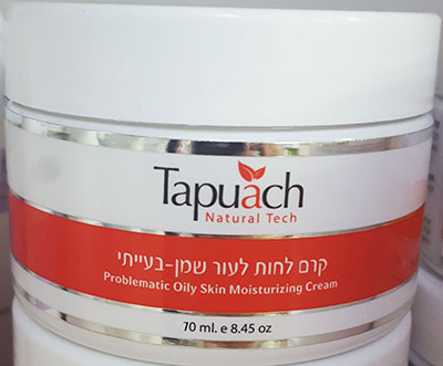 Tapuach Moisturizing cream for oily and problematic skin SPF 15 70 ml