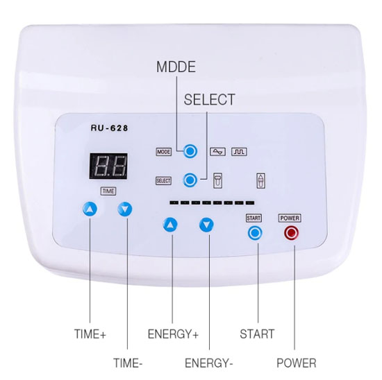 Ultrasonic High Frequency Lifting Skin Anti Aging Beauty Facial Machine