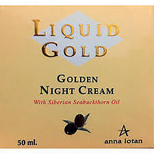 Anna Lotan Liquid Gold Golden Night Cream 50ml